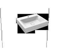 Kaldewei Lavabo a parete Cono 3089 600x500x120 mm, Versione: con 1 foro per rubinetto