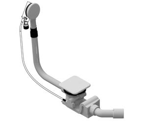 KALDEWEI CONODUO & INCAVA set scarico e troppopieno con funzione di riempimento KA 4081 set completo, 687772020001, KA 4081 CONODUO & INCAVA; CONODUO; INCAVA bianco [Rubinetteria Bagno > Sistemi di Sc