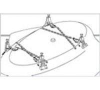 Kaldewei Conoduo piedini per vasca da bagno 583170000000