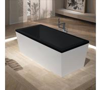 KALDEWEI CONODUO vasca da bagno freestanding, squadrata, 235346410676, 735-7 CONODUO nero opaco [Vasche da Bagno > Vasche da Bagno Freestanding]