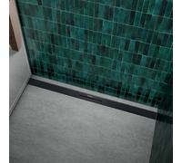 Kaldewei FLOWLINE ZERO 2401, Caniveaux de douche, longueur 120cm, 940100010676, 940100010676, Colorazione: nero opaco 100