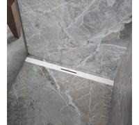 Kaldewei FLOWLINE ZERO 2400, Caniveaux de douche, longueur 90cm, 940000010711, 940000010711, Colorazione: Bianco alpino Opaco