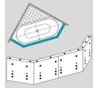 KALDEWEI MULTIVERSO set completo per vasca idromassaggio esagonale, 550000160000, 952, VAIO DUO 6 MULTIVERSO [Vasche Idromassaggio > Accessori per Vasche Idromassaggio]