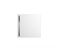 Piastrella per doccia Kaldewei Nexsys, a filo pavimento, 100x100 cm, 41154630, Colorazione: Bianco
