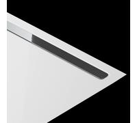 Kaldewei Nexsys, habillage design, pour surface de douche avec une longueur de 80cm, 687771230986, 687771230986, Colorazione: acciaio inossidabile lucido