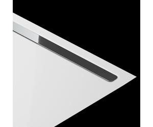 KALDEWEI NEXSYS, panneau de design, pour receveur de douche de 90 cm, 687771240986, 687771240986, Colorazione: acciaio inossidabile lucido