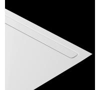 Kaldewei NEXSYS, panneau de design, pour surface de douche avec longueur 120cm, 687771280001, 687771280001, Colorazione: verniciato a polvere bianco alpino
