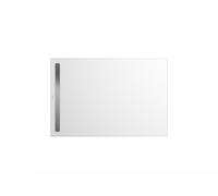 Piastrella per doccia Kaldewei Nexsys, a filo pavimento, 80x90 cm, 41094630, Colorazione: Bianco alpino opaco con SECURE PLUS
