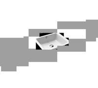 Kaldewei Puro Lavabo sottobanco 3159 460x385 mm, senza foro per rubinetto