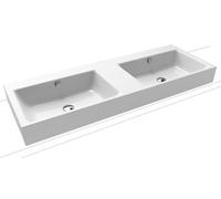 KALDEWEI PURO lavabo doppio, 907206003001, 3171 PURO bianco [Ceramica da Bagno > Lavabi Doppi]