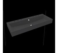 KALDEWEI PURO lavabo doppio, 906806053676, 3167-D PURO nero opaco [Lavabi > Lavabi Doppi]