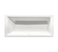 KALDEWEI PURO NEXT COMBI Baignoires rectangulaires avec zone de douche à droite, Modèle 1435, 170x80cm, 143500010001, 143500010001, Colorazione: Bianco alpino