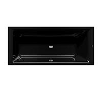 KALDEWEI PURO NEXT COMBI Baignoires rectangulaires avec zone de douche à gauche, Modèle 1436, 180x80cm, 143623003701, 143623003701, Colorazione: Nero con effetto perla