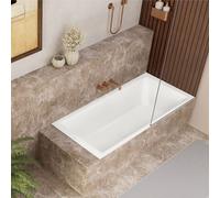 KALDEWEI PURO NEXT COMBI vasca da bagno con zona doccia, 143600010711, PURO NEXT COMBI bianco opaco [Vasche da Bagno > Vasche da Bagno con Zona Doccia]