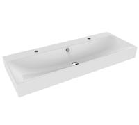 Kaldewei Silenio lavabo 120x46 cm rettangolare a parete bianco 904506043001