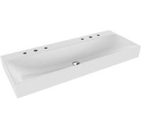 Kaldewei Silenio lavabo 120x46 cm rettangolare a parete bianco 904506373001