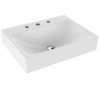 KALDEWEI SILENIO Vasque murale 3044 600x460x120 mm, 904306273001, 904306273001, Versione: 1x3 foro per rubinetto senza troppopieno