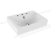 Kaldewei Silenio lavabo 60x46 cm rettangolare da appoggio bianco opaca 904106033001