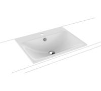 Kaldewei Silenio lavabo 60x46 cm rettangolare da incasso bianco lucida 907706013001
