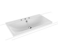 KALDEWEI SILENIO lavabo da incasso, 904006033001, 3041 SILENIO bianco [Ceramica da Bagno > Lavabi]