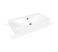 Kaldewei Silenio lavabo 90x46 cm rettangolare da appoggio bianco lucida 904206013001