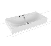 Kaldewei Silenio lavabo 90x46 cm rettangolare da appoggio bianco opaca 904206033001