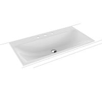 KALDEWEI SILENIO lavabo da incasso, 907806273001, 3038 SILENIO bianco [Ceramica da Bagno > Lavabi]