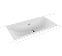 Kaldewei Silenio lavabo 90x46 cm rettangolare da incasso bianco opaca 907806013001