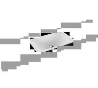Kaldewei Silenio Silenio Lavabo sottopiano 3047 634x391 mm, Versione: senza troppopieno