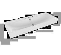 Kaldewei SILENIO Lavabo à poser SILENIO 3049 1200x460x120 mm, 906406033001, 906406033001, Versione: 1x3 foro per rubinetto con troppopieno