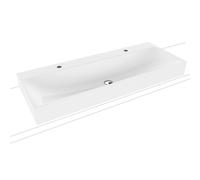 KALDEWEI SILENIO lavabo doppio, 906406363001, 3049-D SILENIO bianco [Lavabi > Lavabi Doppi]
