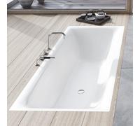 Kaldewei Silenio vasca da bagno 674, 170x75x41 cm, Colorazione: Bianco, con effetto perla