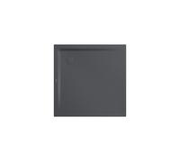 KALDEWEI SUPERPLAN 1858-2, Receveurs de douche avec support de baignoire, 100x100cm, 385848043666, 385848043666, Colorazione: Cool Grey 80 con effetto perlato