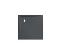 KALDEWEI SUPERPLAN 1858-5, Receveurs de douche avec support de baignoire extra-plat, 100x100cm, 385847982674, 385847982674, Colorazione: Grigio caldo 85 con Secure Plus