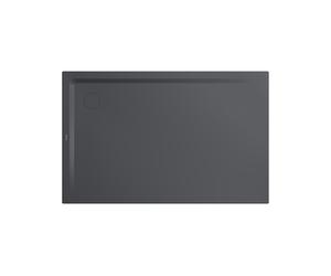 KALDEWEI SUPERPLAN 1859-2, Receveurs de douche avec support de baignoire, 100x120cm, 385948043666, 385948043666, Colorazione: Cool Grey 80 con effetto perlato