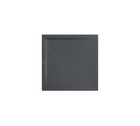Kaldewei SUPERPLAN 1865-2, Receveurs de douche avec support de baignoire, 120x120cm, 386548043674, 386548043674, Colorazione: Grigio caldo 85 con effetto perla