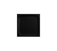 Kaldewei Superplan Classic 386-5 80x80cm con supporto in polistirolo extra piatto, Colorazione: Nero opaco