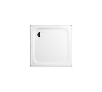 Kaldewei Superplan Classic 390-5 90x90cm con supporto in polistirolo extra piatto, Colorazione: Bianco alpino opaco con SECURE PLUS