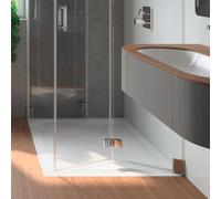 KALDEWEI SUPERPLAN CLASSIC 406-5 90x120cm avec support en polystyrène extra plat, 430647982001, 430647982001, Colorazione: Bianco alpino con Secure Plus