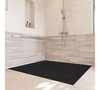 KALDEWEI SUPERPLAN CLASSIC 391-5 100x100cm avec support en polystyrène extra plat, 447047982676, 447047982676, Colorazione: Nero opaco 100 con Secure Plus