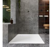 Kaldewei Superplan Classic 391-2 100x100cm con supporto in polistirolo, 44704804, Colorazione: Bianco alpino opaco con SECURE PLUS