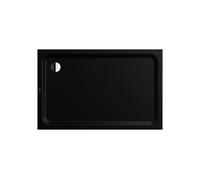 Kaldewei Superplan Classic XXL 412-1 100x140 cm, Colorazione: Nero opaco 100 con effetto perlato