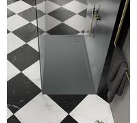 Kaldewei SUPERPLAN 1862-1, Receveurs de douche, 100x160cm, 386200013674, 386200013674, Colorazione: Grigio caldo 85 con effetto perla