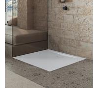 Kaldewei SUPERPLAN ZERO 1544-5, Receveurs de douche avec support de receveur extra-plat, 110x100cm, 354447980001, 354447980001, Colorazione: alpino-bianco