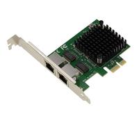 KALEA-INFORMATIQUE 2,5G x2 LAN Gigabit Ethernet 2 porte RJ45 Doppio chipset Intel I226 SRKTU Scheda controller di rete PCIe Supporto 10 100 1000 2500 1 G 2,5 G