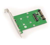 KALEA-INFORMATIQUE Adattatore da mSATA a SATA con staffa di montaggio, per montare un'unità SSD mSATA su una porta SATA.