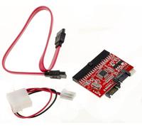 KALEA-INFORMATIQUE Adattatore IDE SATA reversibile per dischi rigidi e lettori, bidirezionale, conversione da uno standard all'altro in entrambe le direzioni.