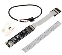 KALEA-INFORMATIQUE Adattatore M2 B Key e Nano SIM a M.2 E A Key con tovaglia morbida per scheda modulo 3G 4G 5G e WiFi WWAN LTE