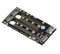 Kalea Informatique Adattatore per 2 SSD M.2 PCIe NVMe M Key a SFF8654 - sostituisce SSD U2