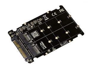 KALEA-INFORMATIQUE Adattatore per il montaggio di un SSD M.2 M Key Gen 3.0 NVMe e di un SSD M2 B Key SATA al posto di un SSD U.2 (U2 68Pin SFF-8639)